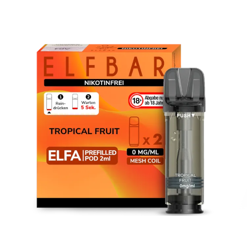 ELF BAR ELFA Liquid Pods Tropical Fruit Nikotinfrei