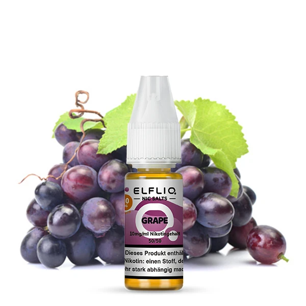 ELFLIQ NicSalt Liquid Grape 10mg