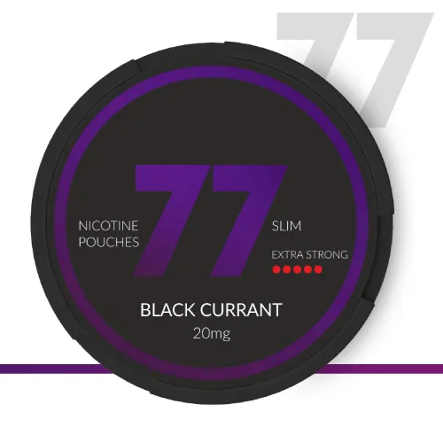 77 Black Currant - 20 mg Nikotininhalt