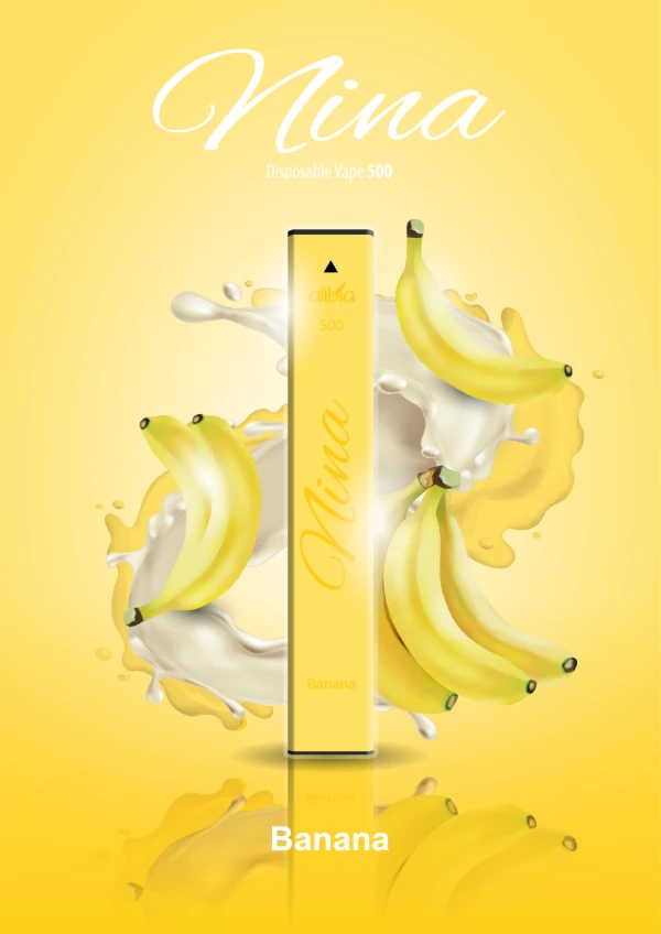 Nina Vape 500 Banana 20mg/ml