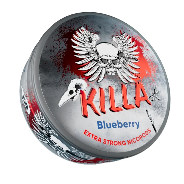 Killa Blueberry Snus Nikotin Pouches 