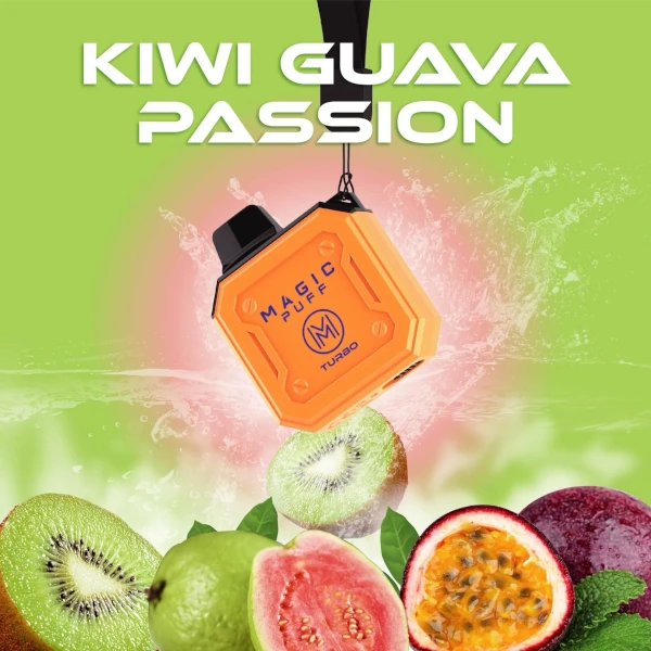 Magic Puff Turbo Kiwi Guava Passion