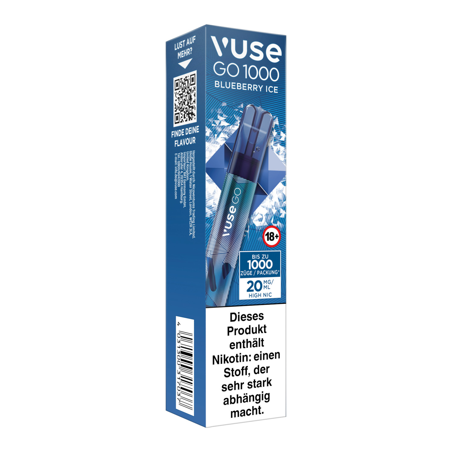 VUSE GO 1000 Blueberry Ice