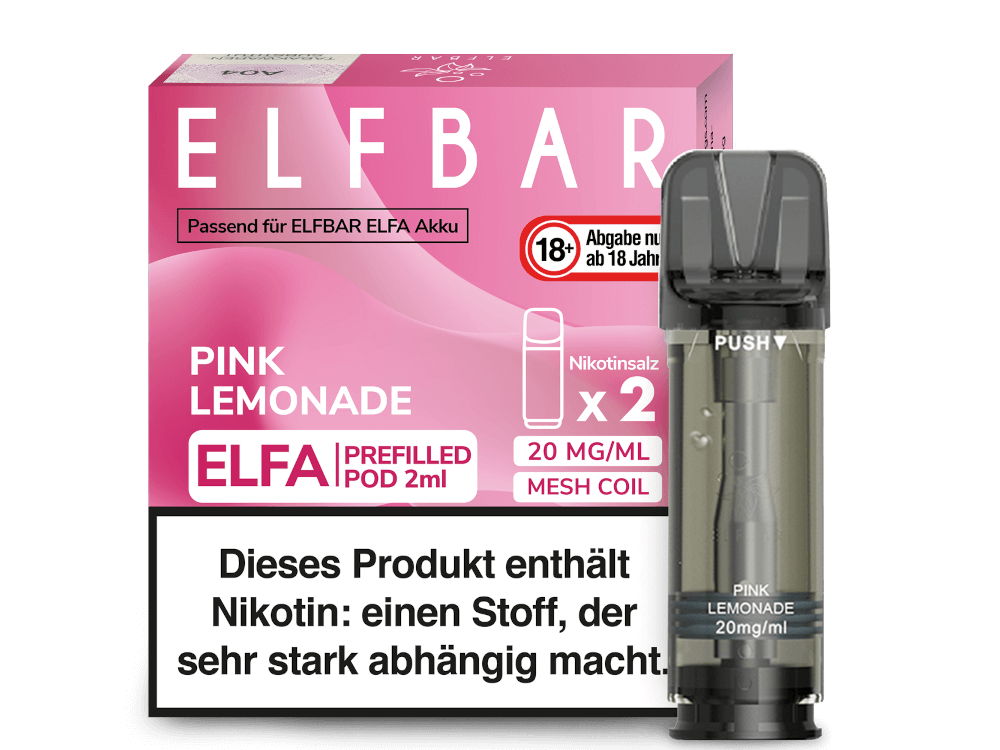 ELF BAR ELFA Liquid Pods Pink Lemonade