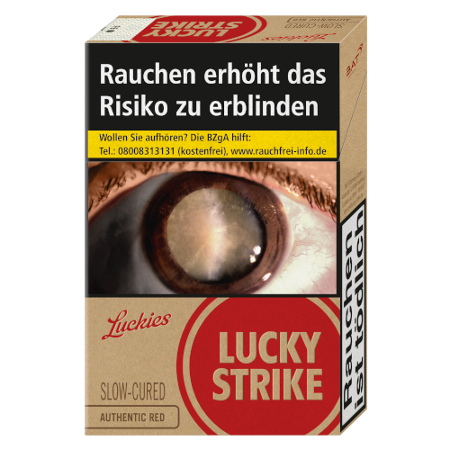 Lucky Strike Authentic Red Zigaretten 30 Stück