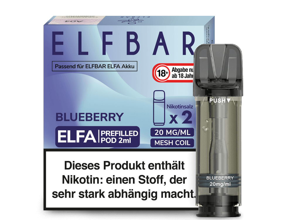 ELF BAR ELFA Liquid Pods Blueberry