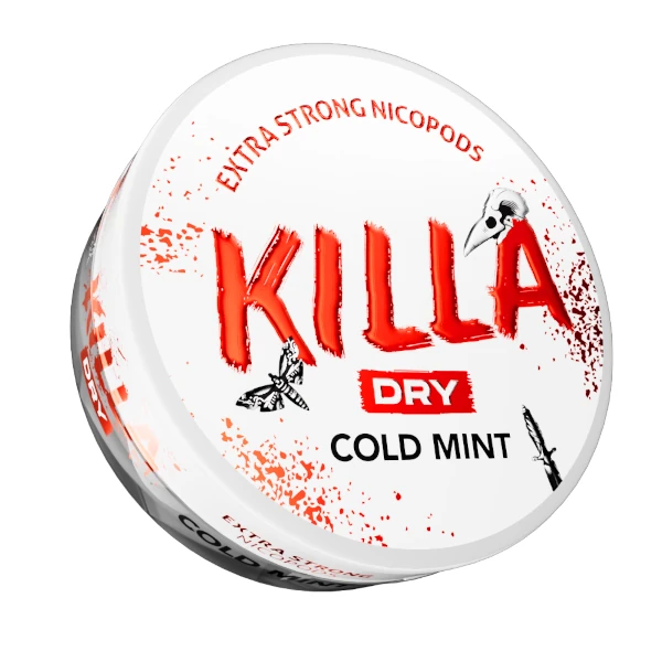 Killa Dry Cold Mint Nikotin Pouches