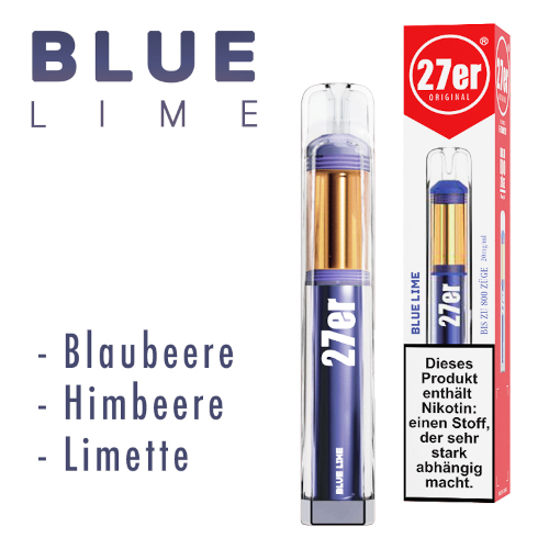 27er Original Blue Lime 20mg/ml