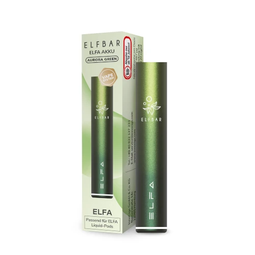 ELF BAR ELFA Akkuträger Aurora Green E-Zigarette
