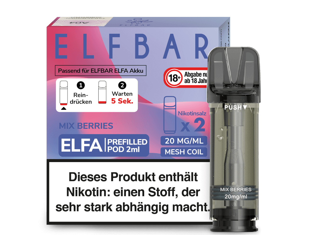 ELF BAR ELFA Liquid Pods Mix Berries
