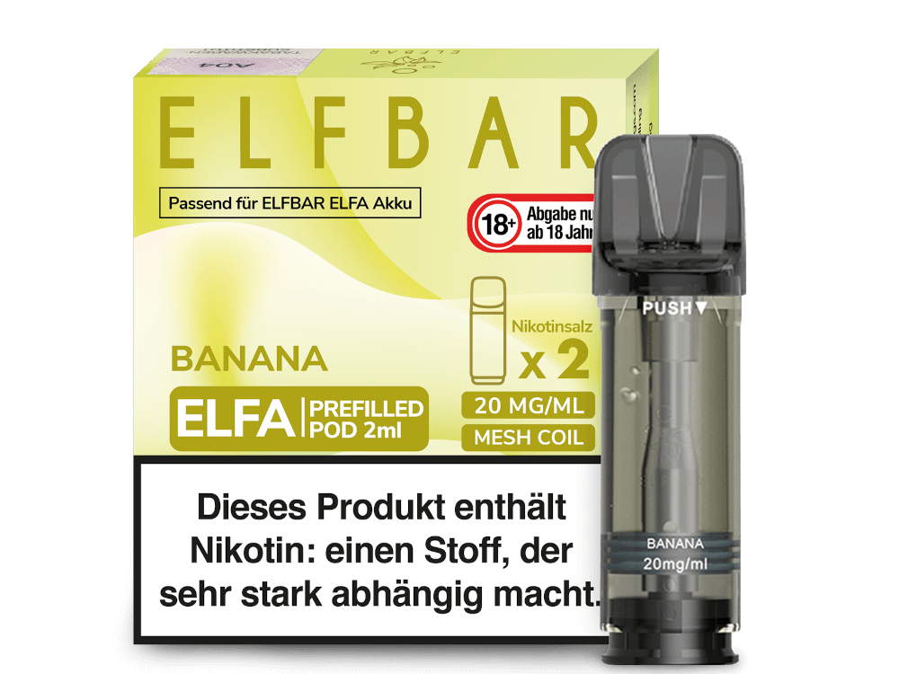 ELF BAR ELFA Liquid Pods Banana