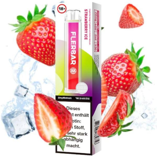 FLERBAR M Vape Strawberry Ice 20mg/ml