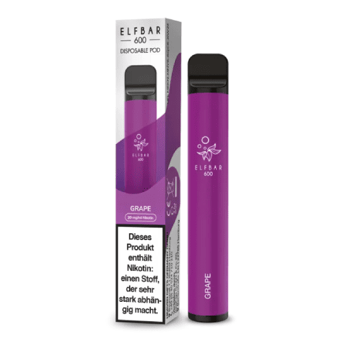ELF BAR – Grape 20mg/ml Nikotin