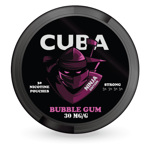 CUBA Ninja Bubble Gum 30 mg Nikotingehalt