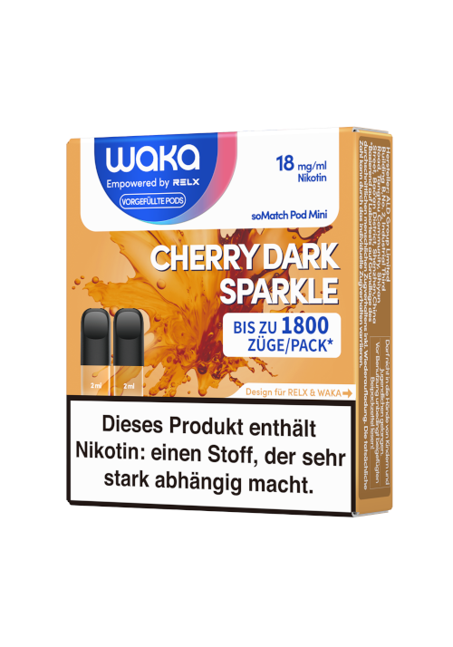 WAKA soMatch Pods Mini Cherry Dark Sparkle 18mg/ml