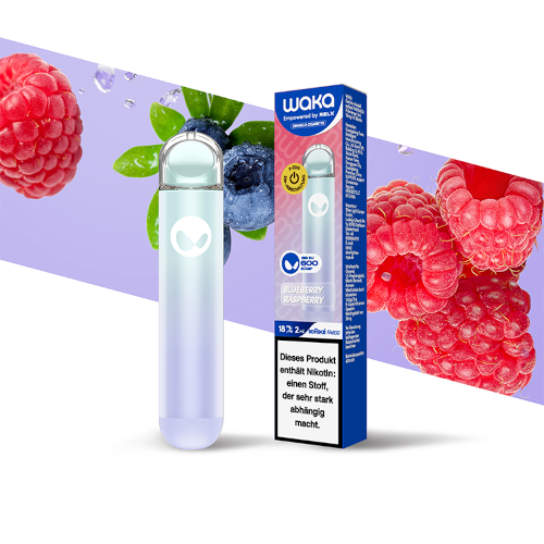 Waka Vape FA600 Blueberry Raspberry 18 mg/ml