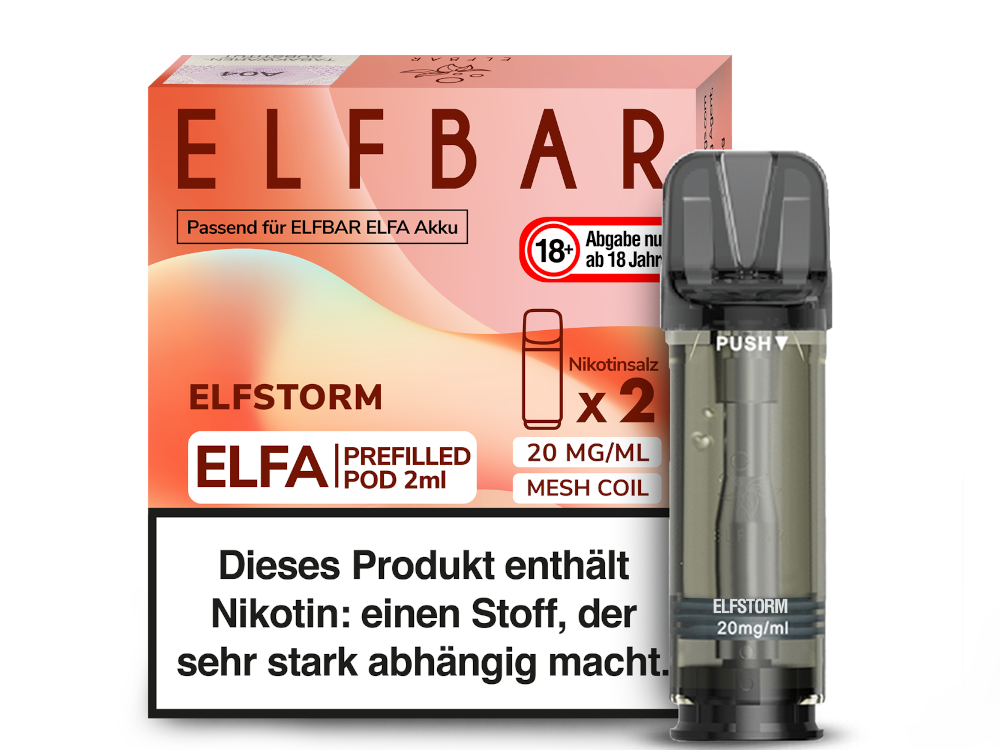 ELF BAR ELFA Liquid Pods Elfergy