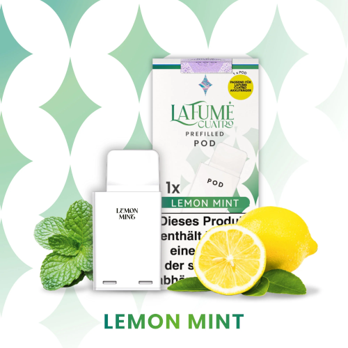 La Fumé Cuatro Pods Lemon Mint 20mg/ml