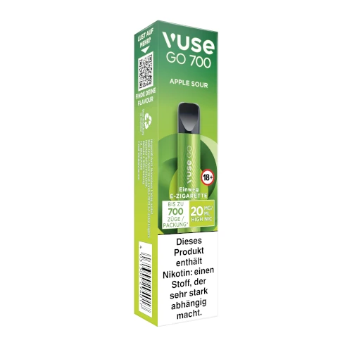 Vuse GO 700 Apple Sour Vape