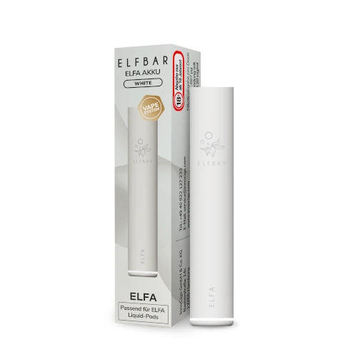 ELF BAR ELFA Akkuträger Weiß E-Zigarette