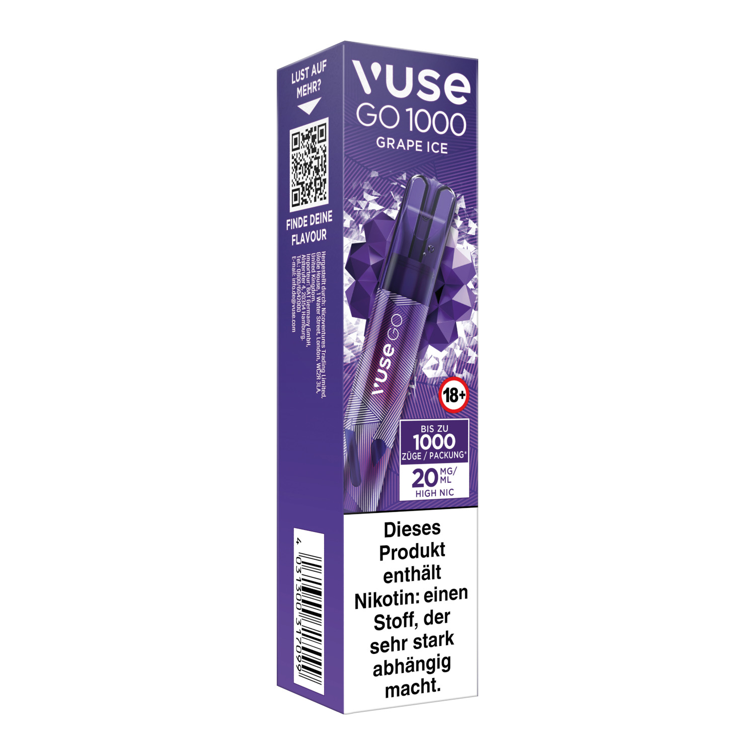 VUSE GO 1000 Grape Ice