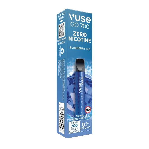 Vuse GO 700 Blueberry Ice Vape Nikotinfrei