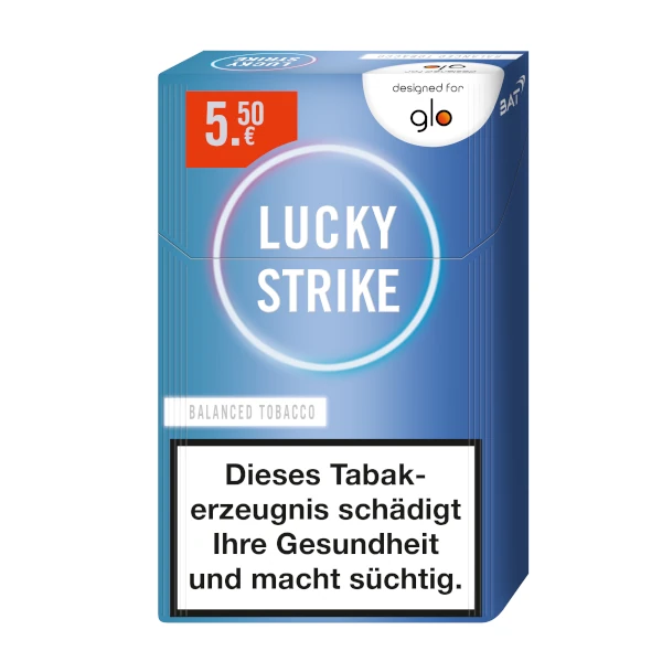 glo Lucky Strike Balanced Tobacco Sticks