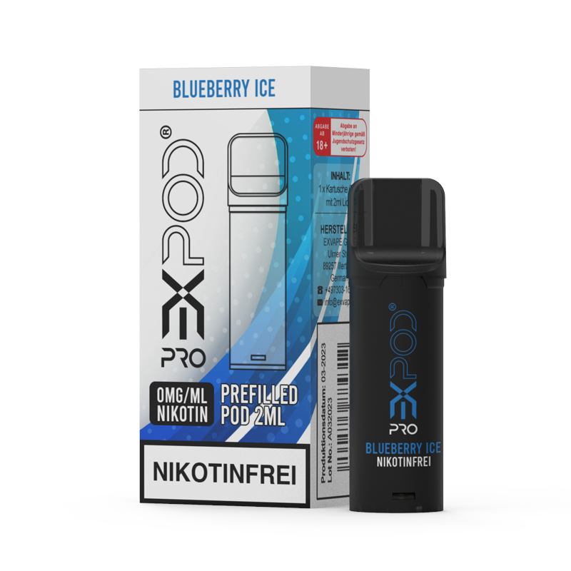 ExPod Pro Liquid Pods Blueberry Ice Nikotinfrei