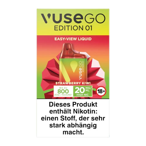 VUSE GO 800 BOX Strawberry Kiwi 20 mg/ml Nikotin