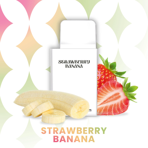 La Fumé Cuatro Pods Strawberry Banana 20mg/ml