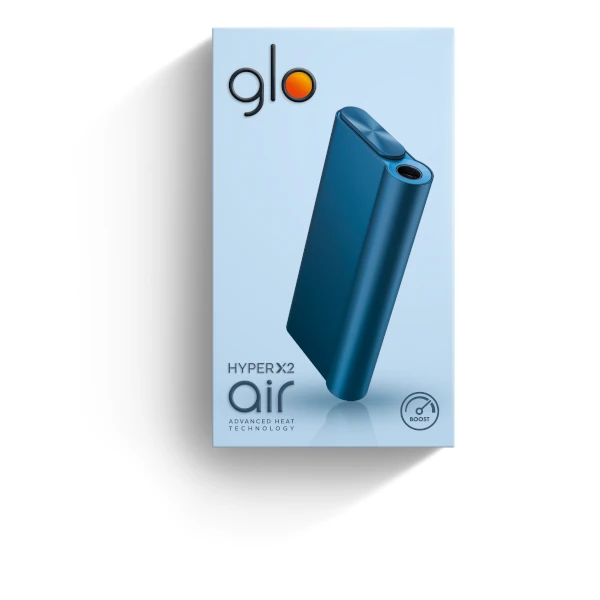 glo Hyper X2 Air Tabak Heater Blue