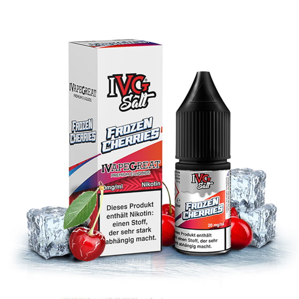IVG Nicotine Salt Frozen Cherrys 10ml 20mg/ml
