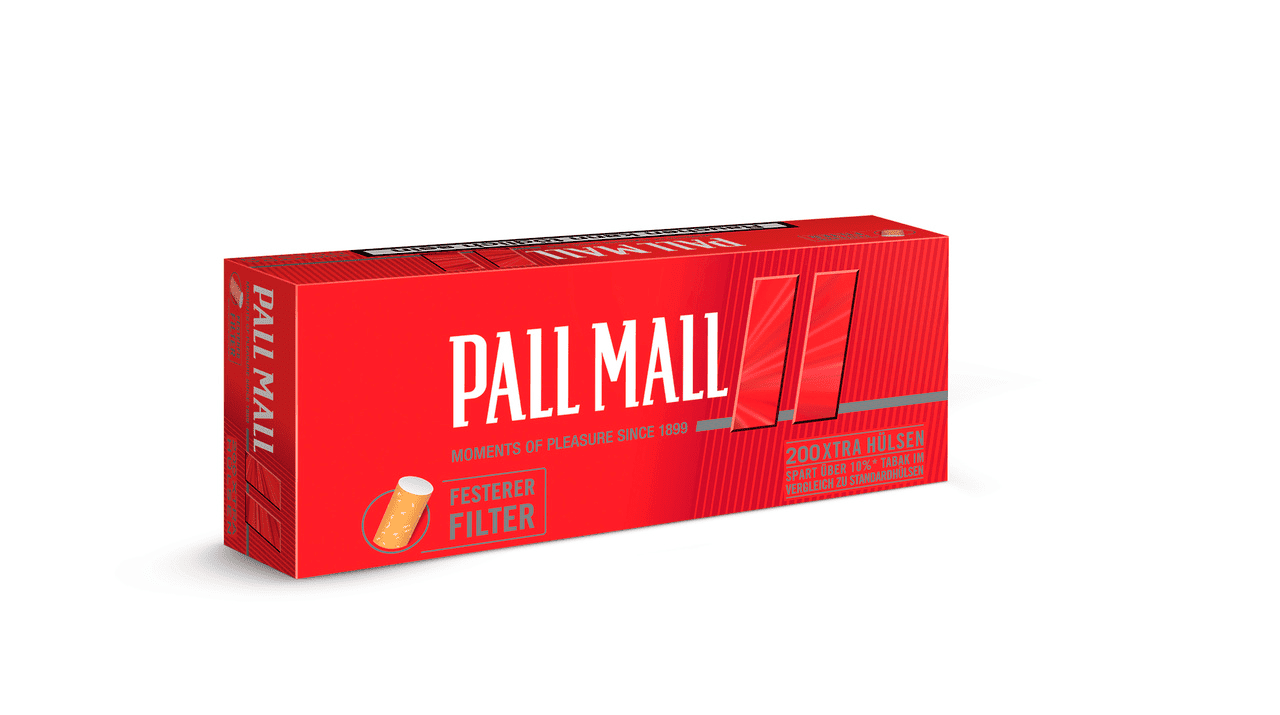 Pall Mall Filterhülsen Red 200XTRA Stück