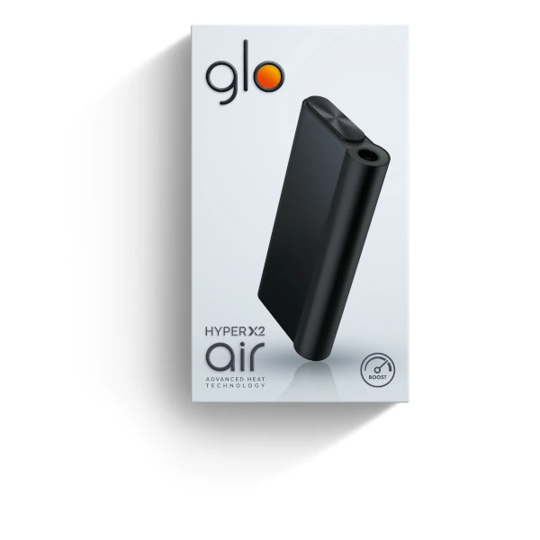 glo Hyper X2 Air Tabak Heater Black