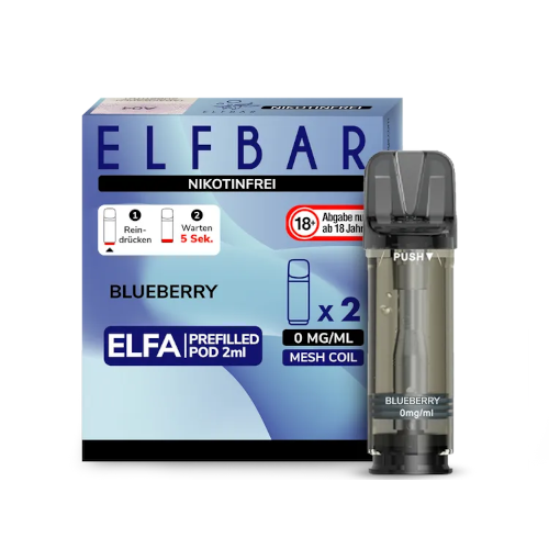 ELF BAR ELFA Liquid Pods Blueberry Nikotinfrei