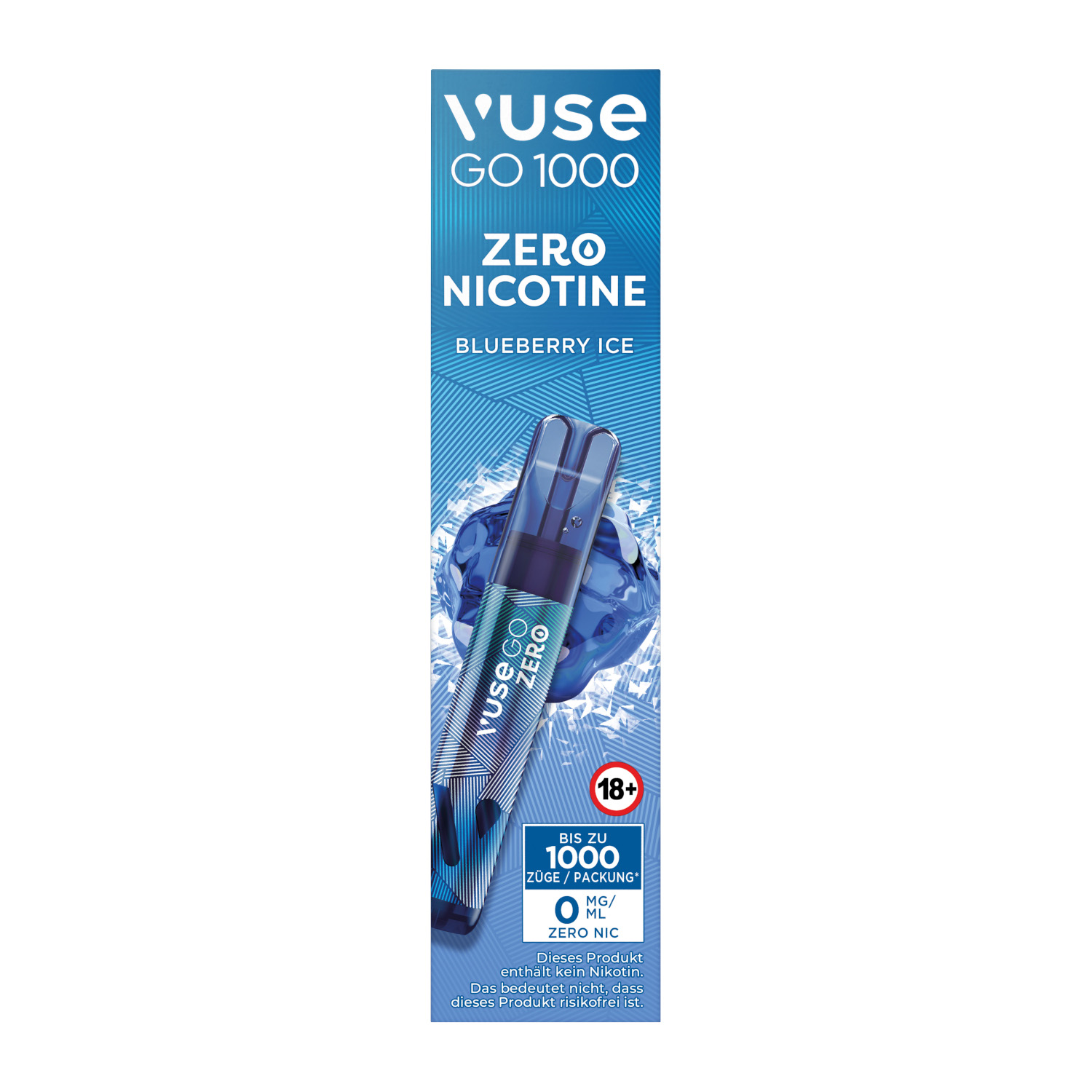 VUSE GO 1000 Blueberry Ice Nikotinfrei