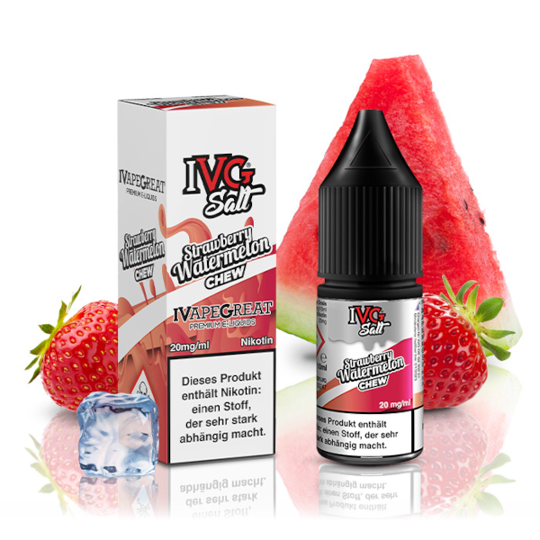 IVG Nicotine Salt Strawberry Watermelon Chew 10ml 20mg/ml
