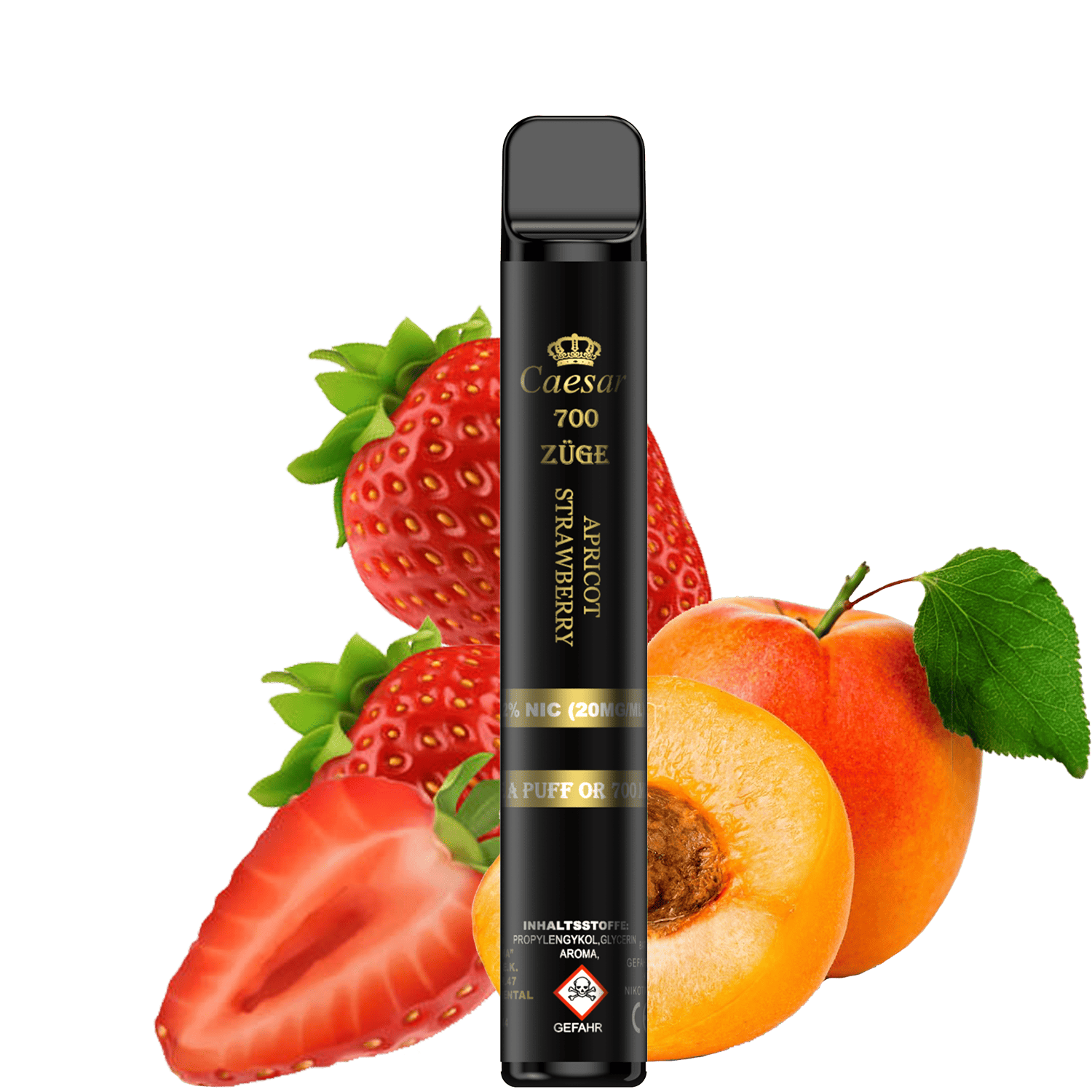 Caesar Apricot Strawberry 20 mg/ml